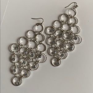 🌿 Diamond Chandelier Earrings